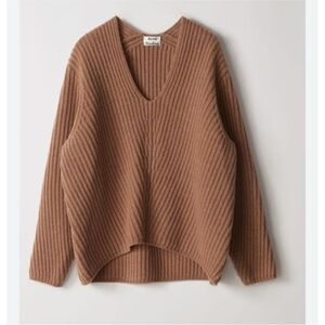 ACNE STUDIOS
Deborah Ribbed Wool Sweater size xxs runs large